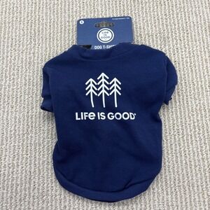Life Is Good Dog Shirt Size Small 5-7 Lbs. Keep Your Puppy Warm NWT